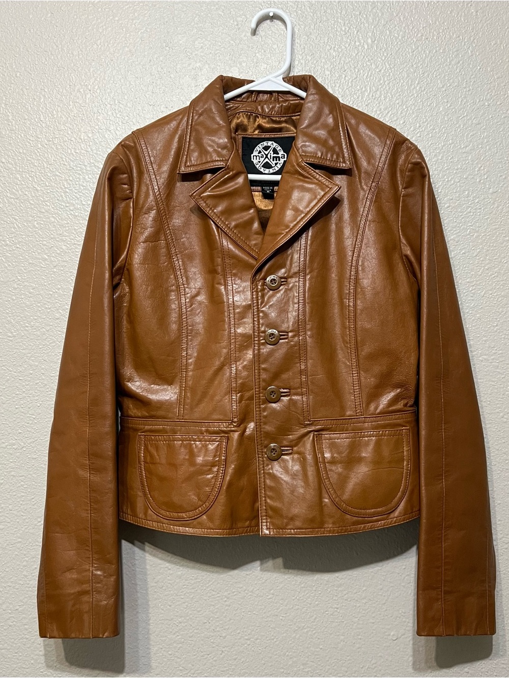 Vintage Women's Wilson's Leather Maxima Leather  Jacket Size Medium